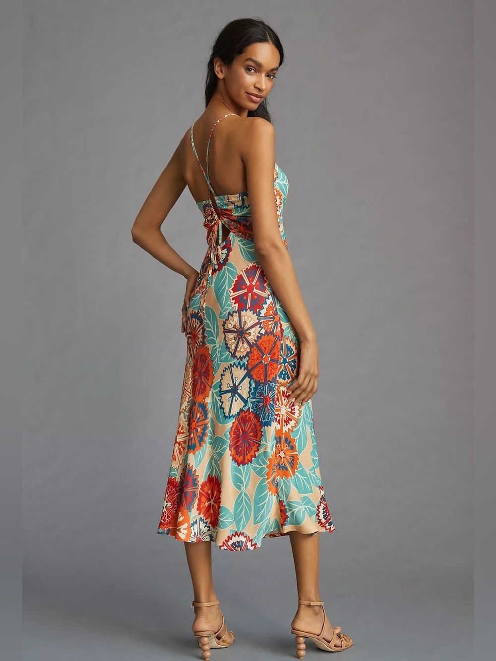 Conditions Apply Bias Slim Midi Dress - Picture 2 of 8